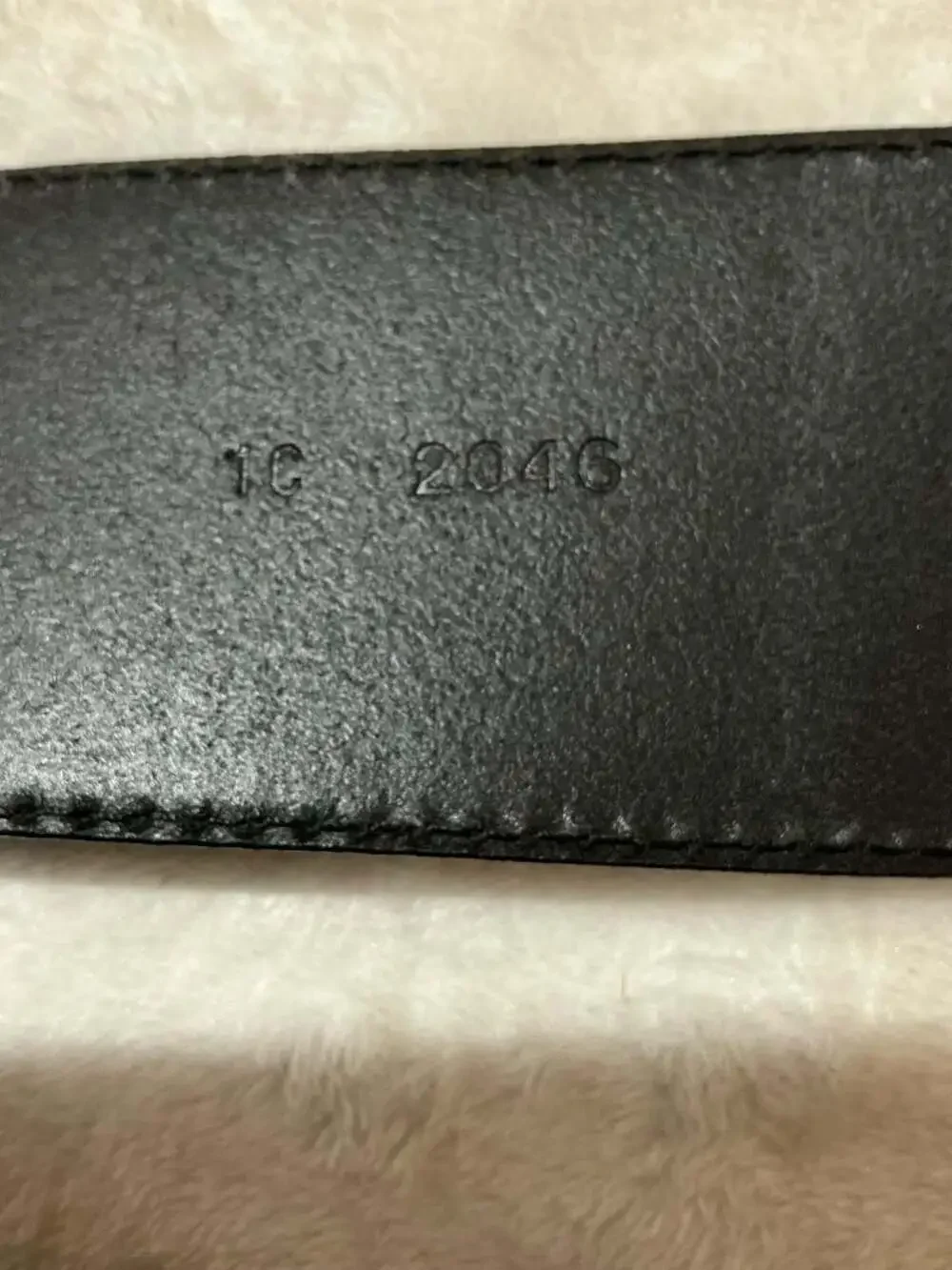 Prada Leather Belt Size 85/34 Black